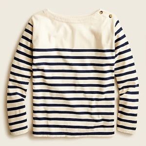 J. Crew Mariner cloth boatneck T-shirt